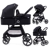 Luxury 2-in-1 Baby Stroller: Premium Comfort, Safe & Stylish