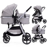 Luxury 2-in-1 Baby Stroller: Premium Comfort, Safe & Stylish