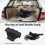 Luxury 2-in-1 Baby Stroller: Premium Comfort, Safe & Stylish