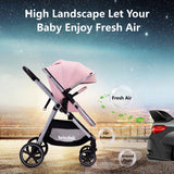 Luxury 2-in-1 Baby Stroller: Premium Comfort, Safe & Stylish