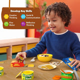 Skillmatics Grocery Play Set – 100+ Pieces of Realistic Pretend Play Food & Kids Kitchen Toys, Perfect Gift for Boys & Girls Ages 3-5+